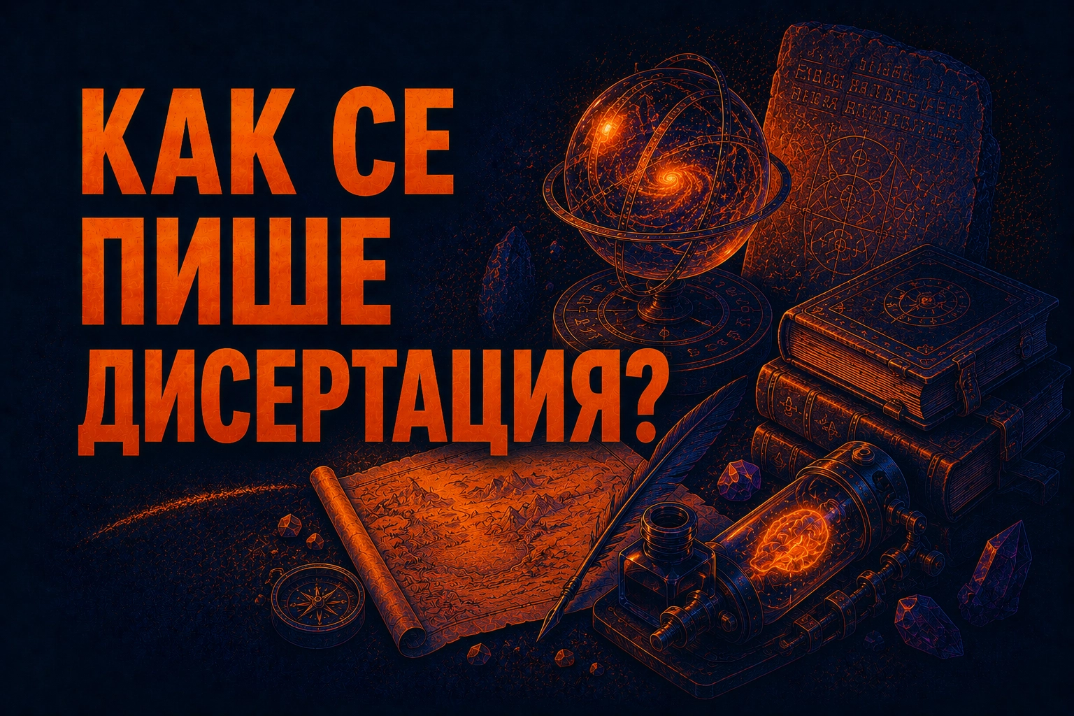 Как се пише дисертация