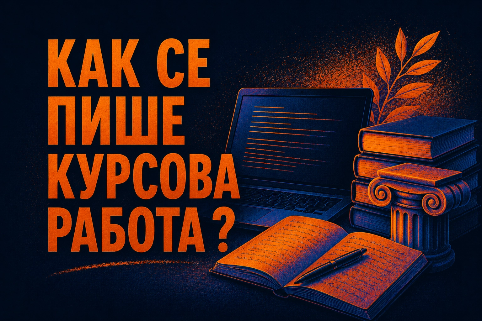 Как се пише курсова работа
